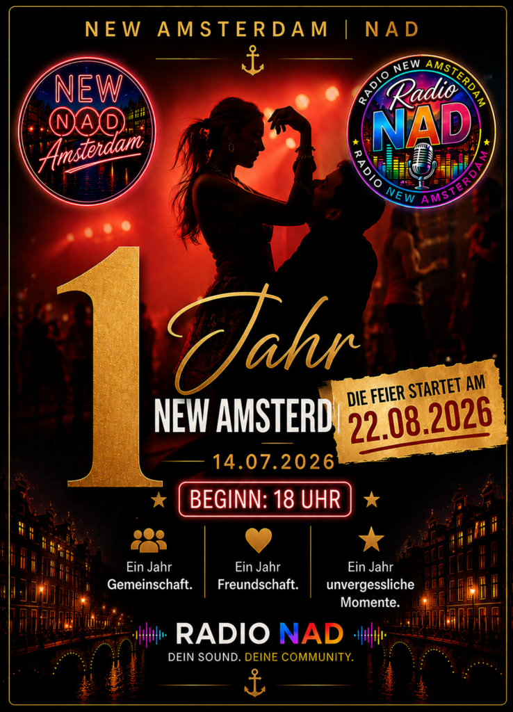🎉 1 Jahr New Amsterdam | NAD – Community Jubiläum
