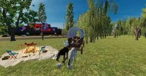 NADL- Country Village - Westernpferdewagen