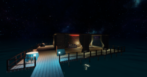 NADL - Valentinsinsel - Weg zu den Zimmern