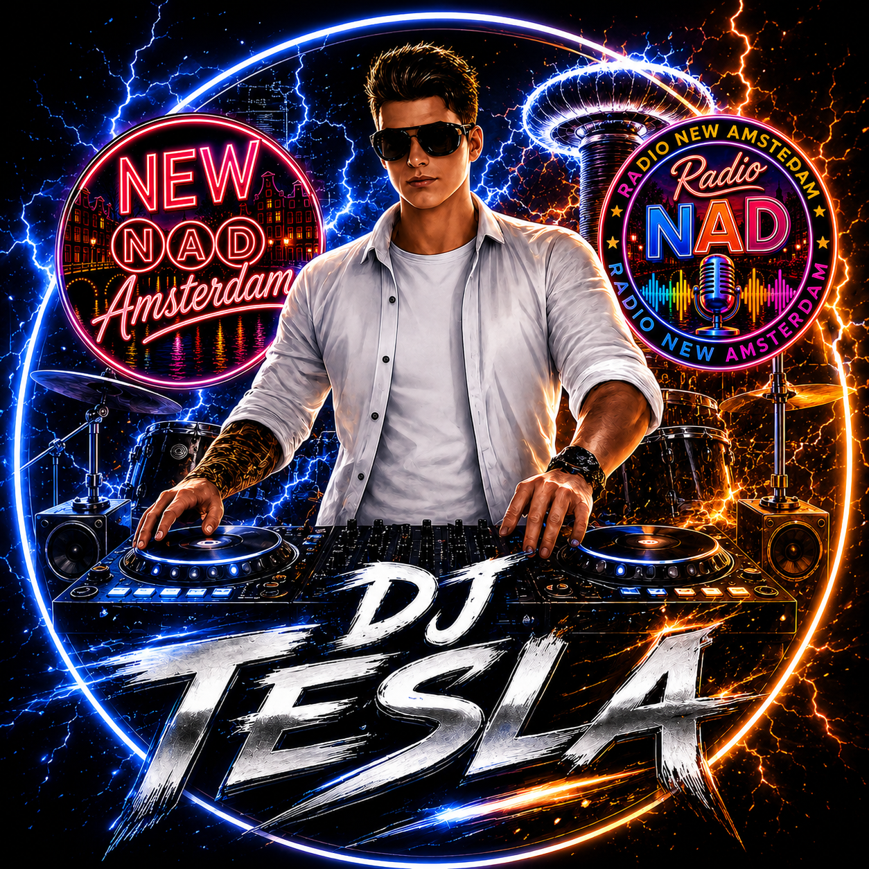 NAD - DJ Tesla - New Amsterdam - Radio NAD