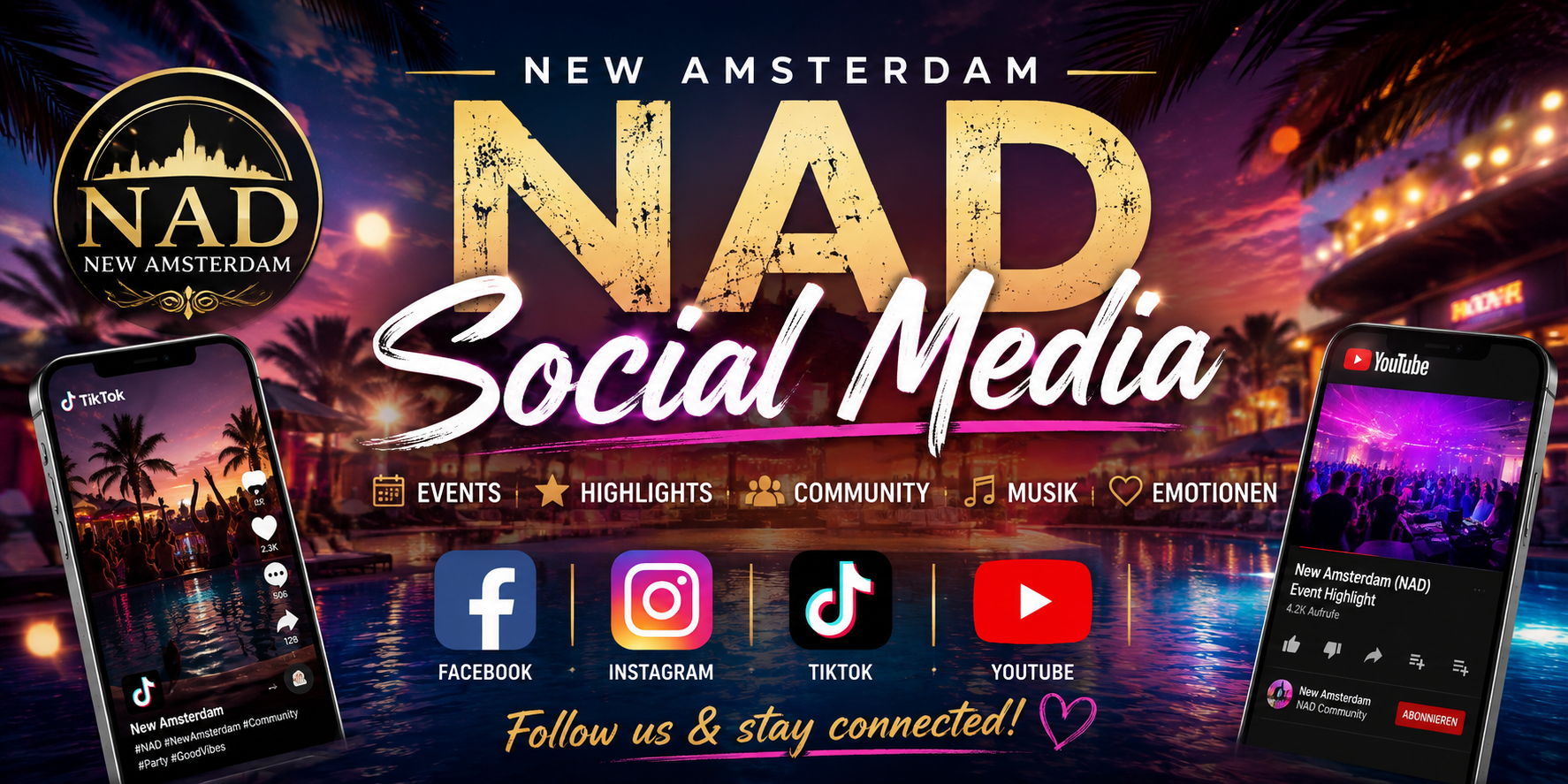 New Amstewrdam - NAD Social Media